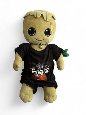 Baby Groot Basketball Plush 16” Custom Onesie Necklace